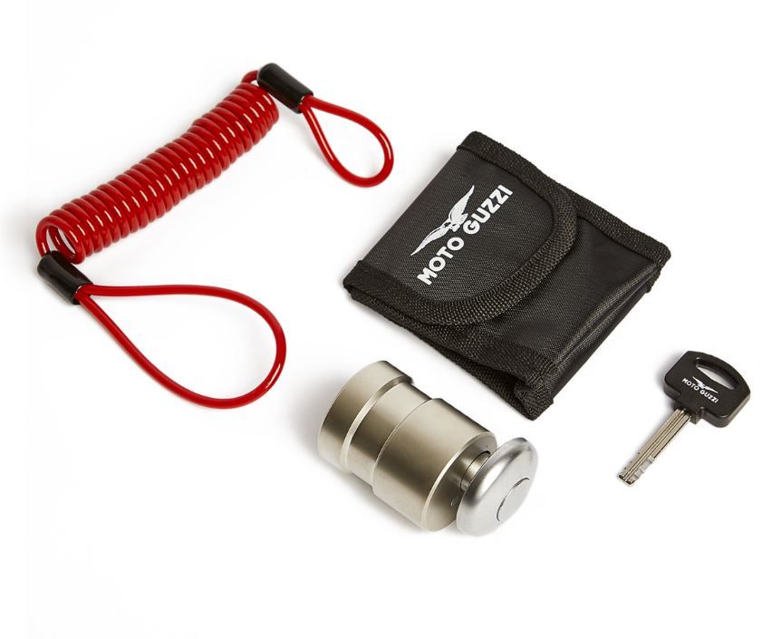 Bloqueo De Disco O Candado Para Moto Y Scooter | Perno De 70 X 155 Mm, Marca Defender, RMS